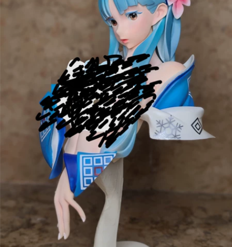 战国兰斯 雪姬 半身像 胸像 手办 涂装成...