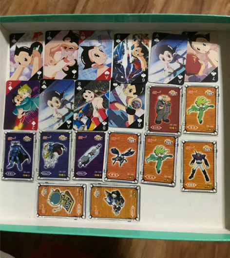 小当家铁臂阿童木卡片，如图，品相还可以，打...
