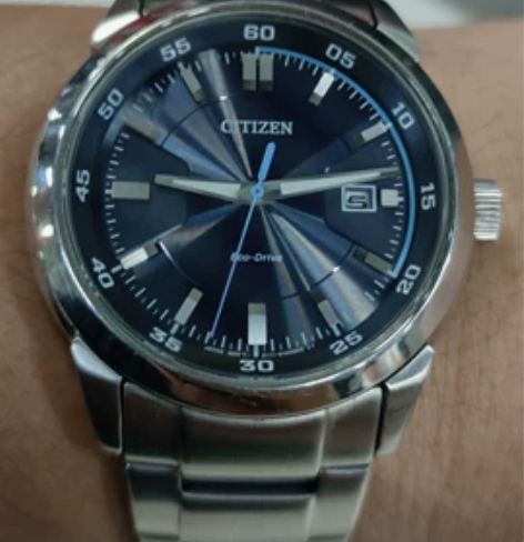 西铁城光动能手表男BM7140 无维修 走...