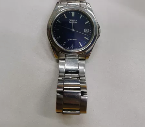 西铁城（CITIZEN) 光动能手表 蓝表...