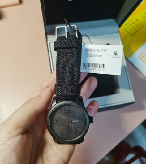 公司活动抽奖中的，西铁城BM8475全新手...