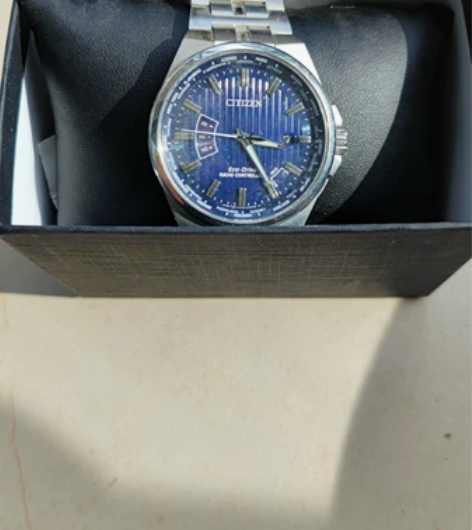 西铁城光动能五局电波cb0160手表 官翻...