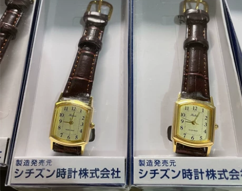 CITIZEN西铁城小方表 女士手表文字盤...