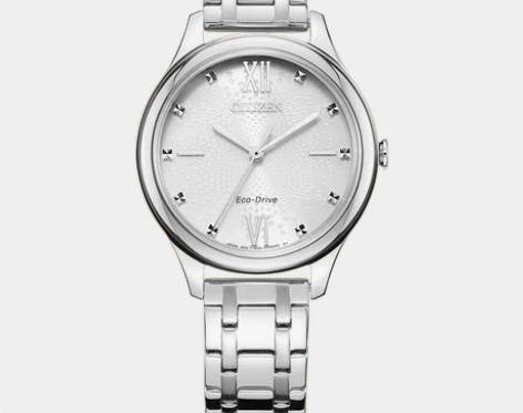 【狂欢价】西铁城官方日本正品时尚简约光动能...