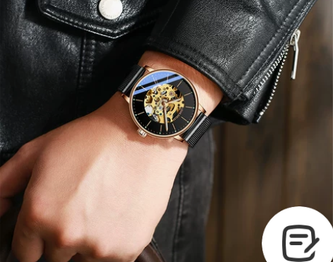 手表品牌十大品牌手表男士全自动镂空机械表防...