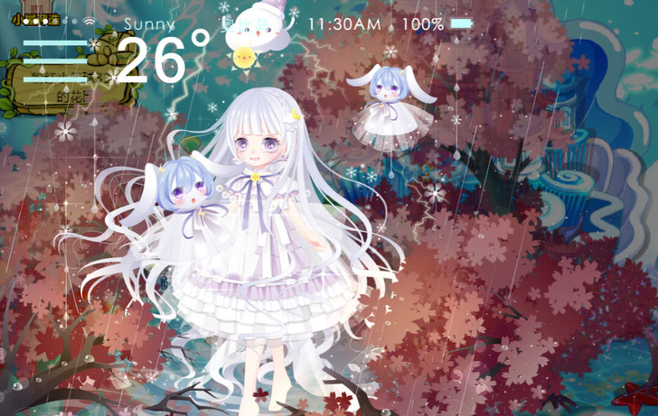 奥比岛气象少女/天气装（魔力服饰）不含表情...