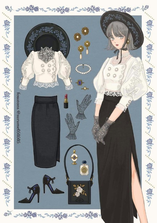 S57 lolita服装 欧式复古巴洛克设...