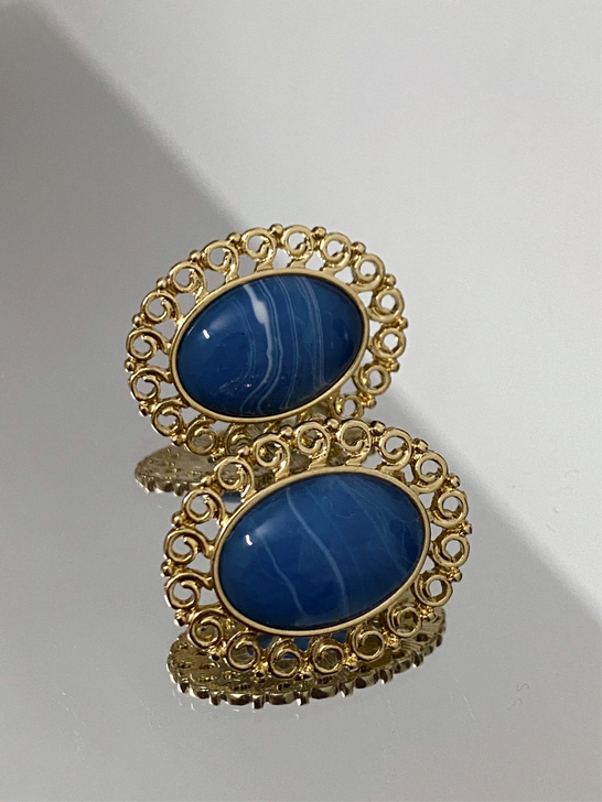 美哭了！exhibition旗舰店蓝宝石耳...