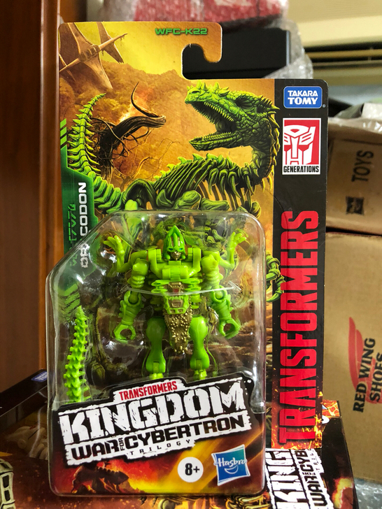 孩之宝变形金刚王国系列核心级达克龙3C行货