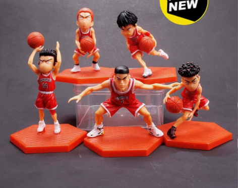 【一套五个19.9元】灌篮高手手办樱木花道...