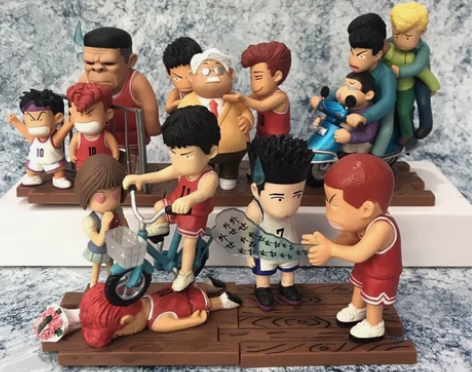 灌篮高手 灌篮场景 5款一套 独立装 手办...