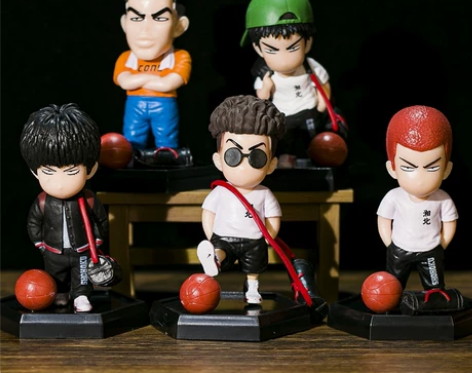 灌篮高手手办摆件湘北队板凳樱木花道模型流川...