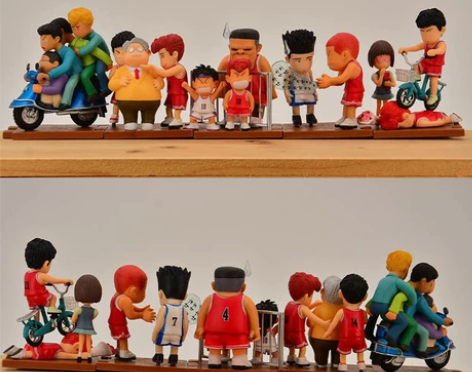 全新未拆灌篮高手5场景打包带走 一共5个场...