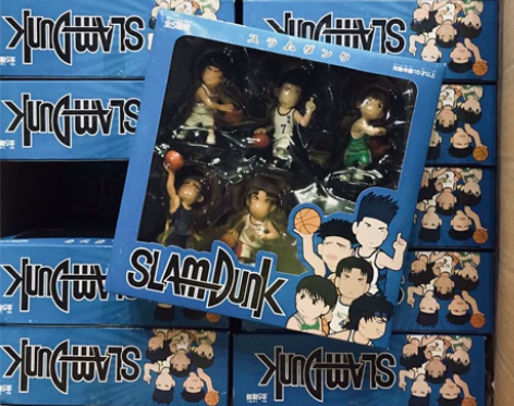 现货灌篮高手手办套装 整盒5个娃 全新未拆封 喜欢私