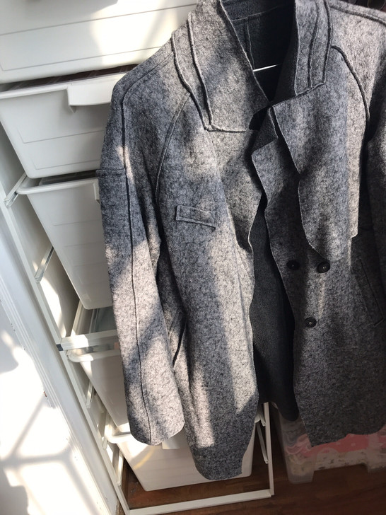 意大利订单羊羔绒大衣