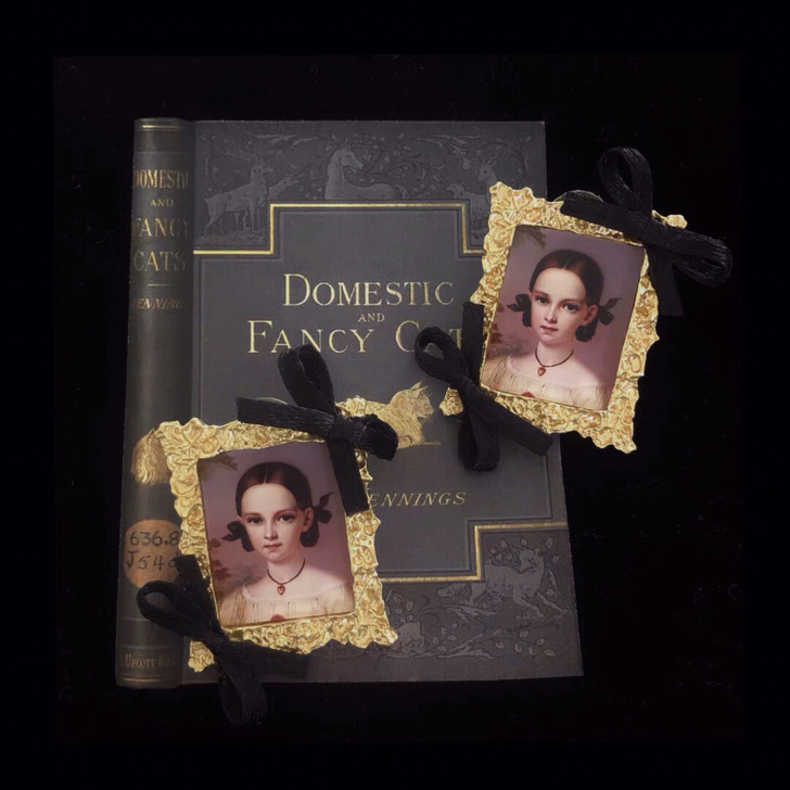 原创设计法式复古宫廷小众超仙巴洛克油画少女...