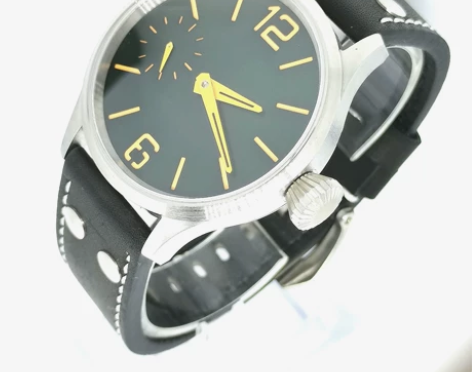 蓝宝石玻璃316精钢表壳男士手表，绿色夜光...