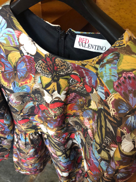 red Valentino 正品羊毛连衣裙...