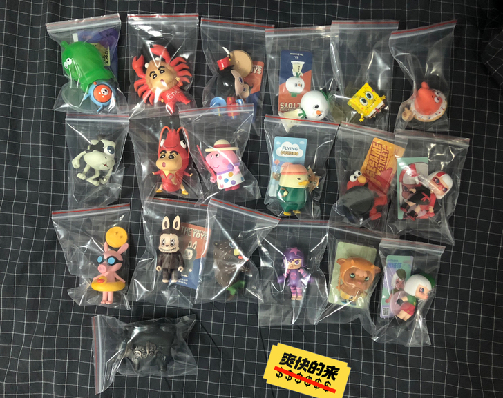 博主的盲盒收纳，出以下萌物，所有产品均来自...