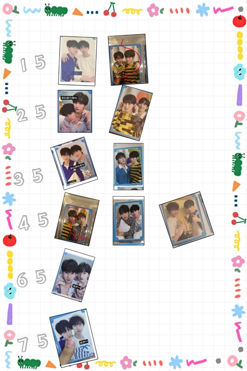 【收】有关有张真源漂亮脸蛋的专辑双人小卡