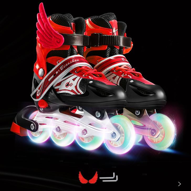 正品溜冰鞋儿童全套装旱冰鞋轮滑鞋成人滑冰鞋...