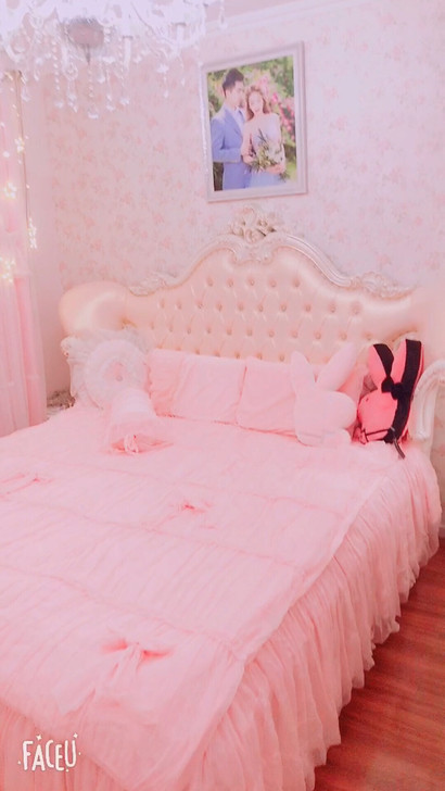 九成新1米8欧式公主床贵妃床太子床