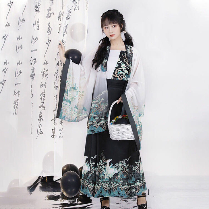 （收！）蓊蓊明制汉服女全套改良汉元素