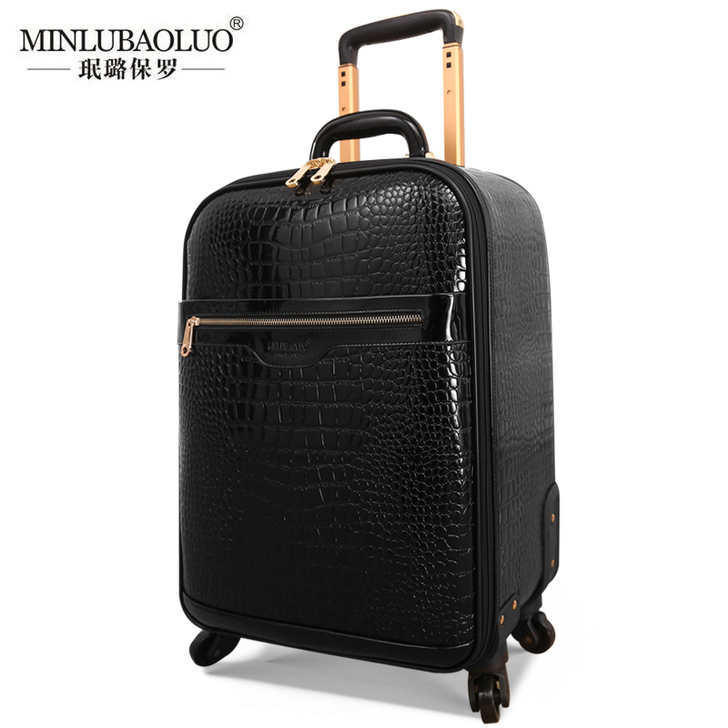 保罗皮箱拉杆箱万向轮24寸行李箱尺寸24寸...