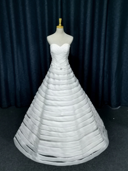 欧美大牌风格婚纱 新娘主纱 抹胸婚纱 特价...