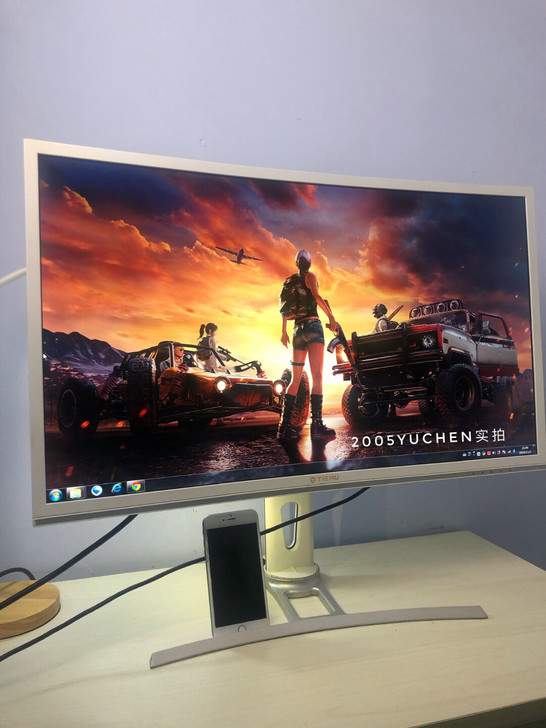 铁幕电竞32寸曲面电竞显示器1ms极速响应...