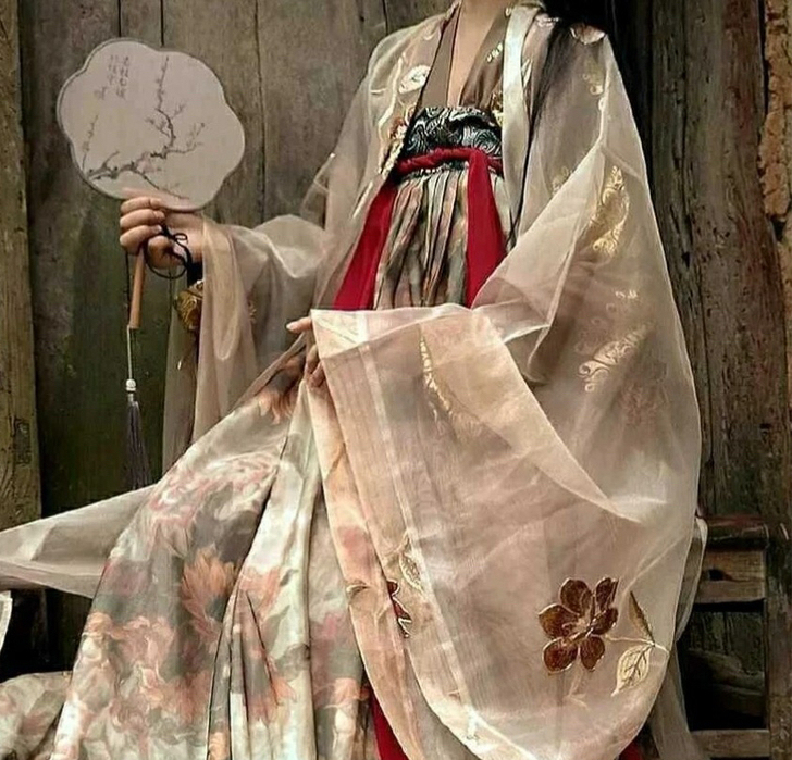 月上梢原创汉服女唐风齐胸衫裙国风汉元素两片...