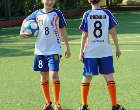 足球服儿童套装中小学生训练球衣速干男童