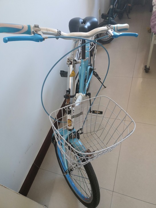 老三抢品牌型号 自行车 几乎全新的折叠车