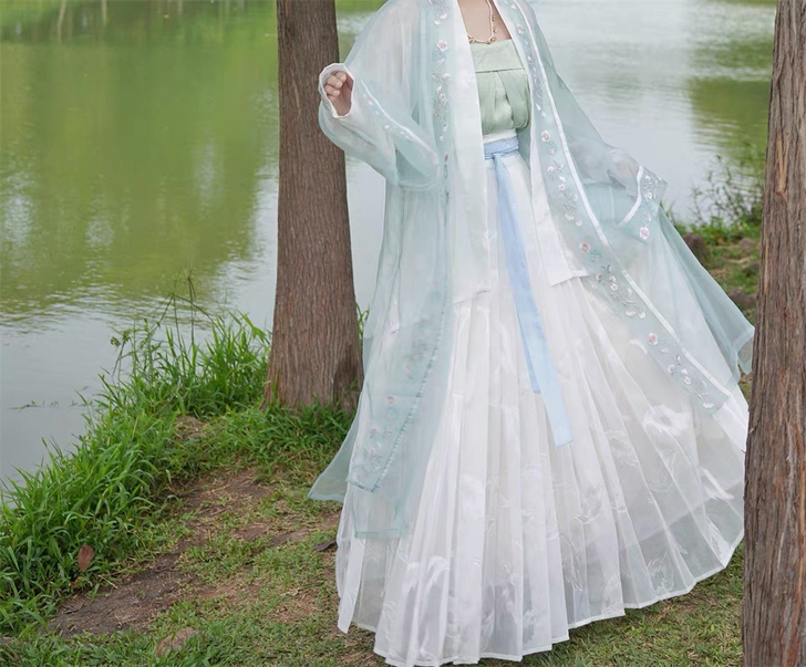 春风笺【踏春娇】宋制百迭裙 日常春夏汉服 l