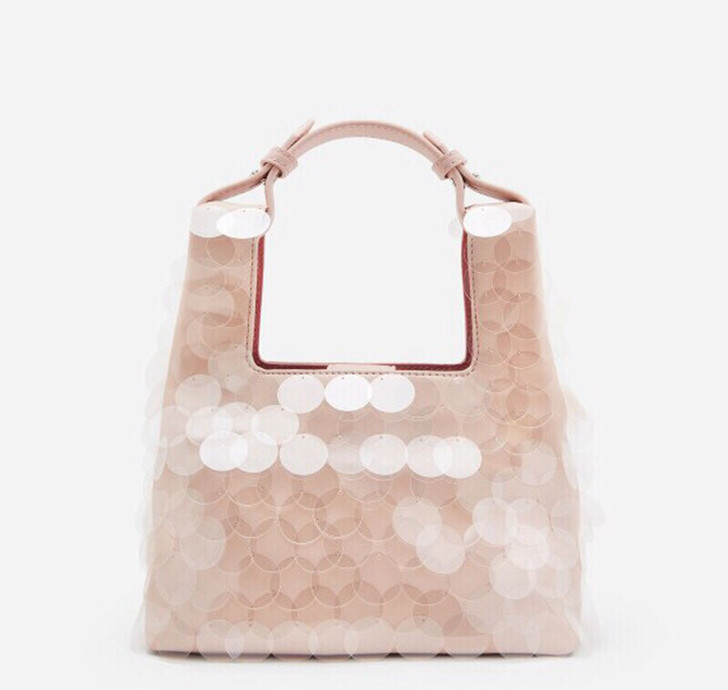 小ck鳞片包,单肩斜挎手提均可,没背过几次...