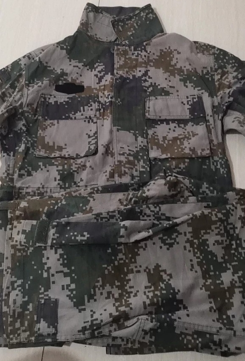 迷彩服二手，七八成新，一套55送帽子，需要...