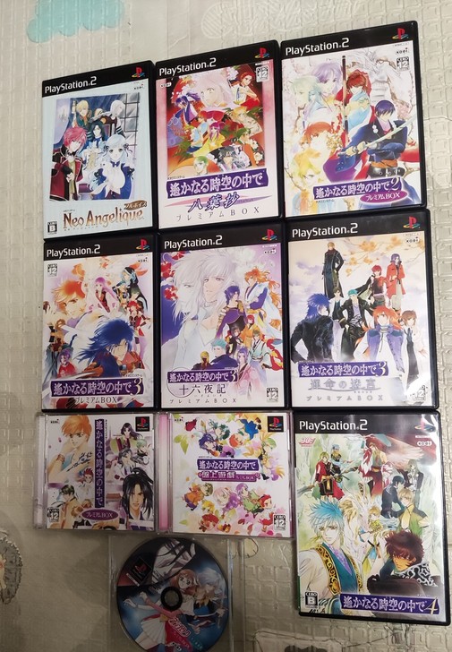 ps2遥远时空中全集，如图，日本中古，全部...