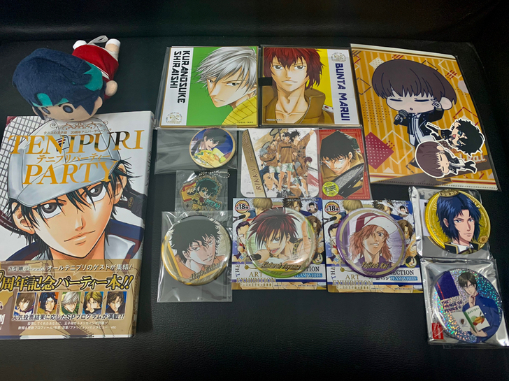 网球王子回血出物，价格见图二，标价无意义