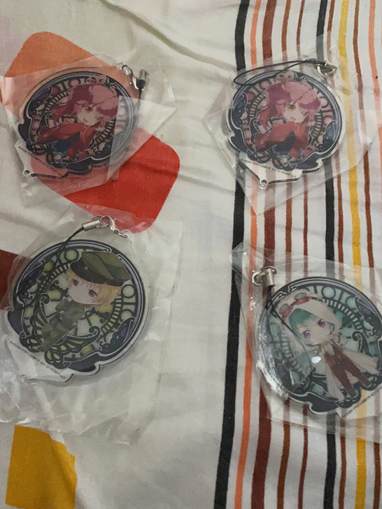 遥远时空中6 挂件，主页还有对应角色饮品挂件