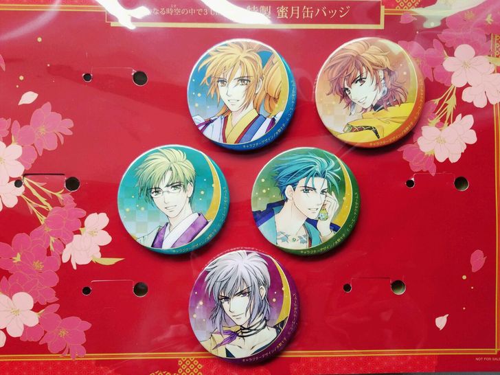 遥远时空中3U 命运盒 蜜月吧唧 徽章 剩...