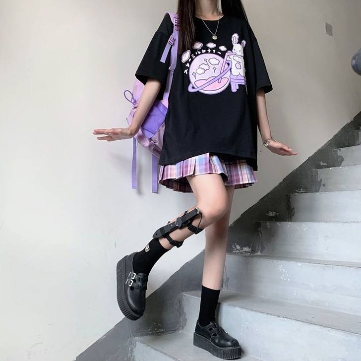 二次元日系甜美T恤