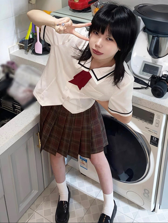 秋羽鹤枫屿高jk日系制服短裙学院风高腰百褶...