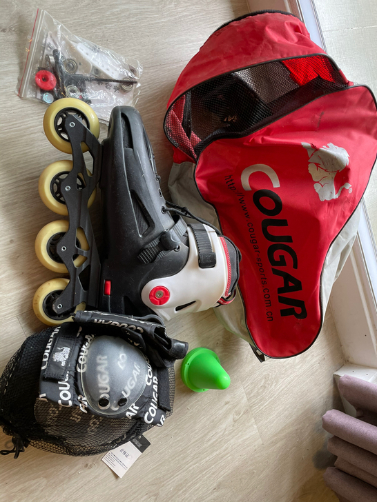 转手原因 搬家带着不方便 全套护具