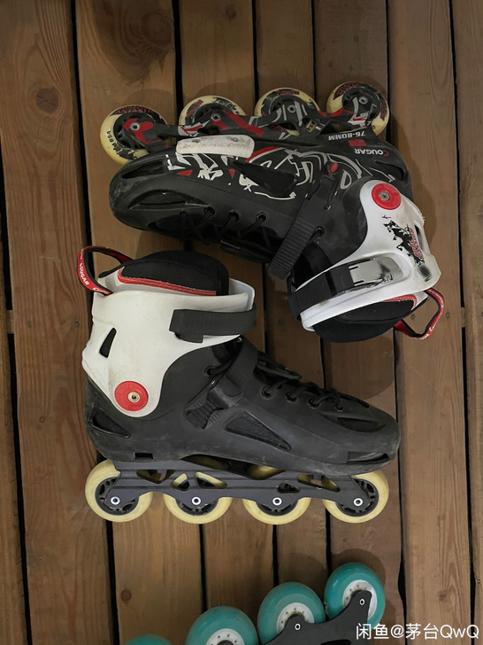 剩下一双44码的滑轮鞋，花滑的，有喜欢的可...