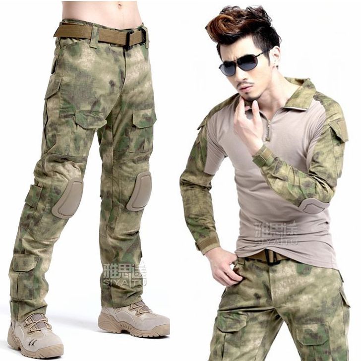 特种兵青蛙夏季迷彩套服男女军装作战战术衣裤...