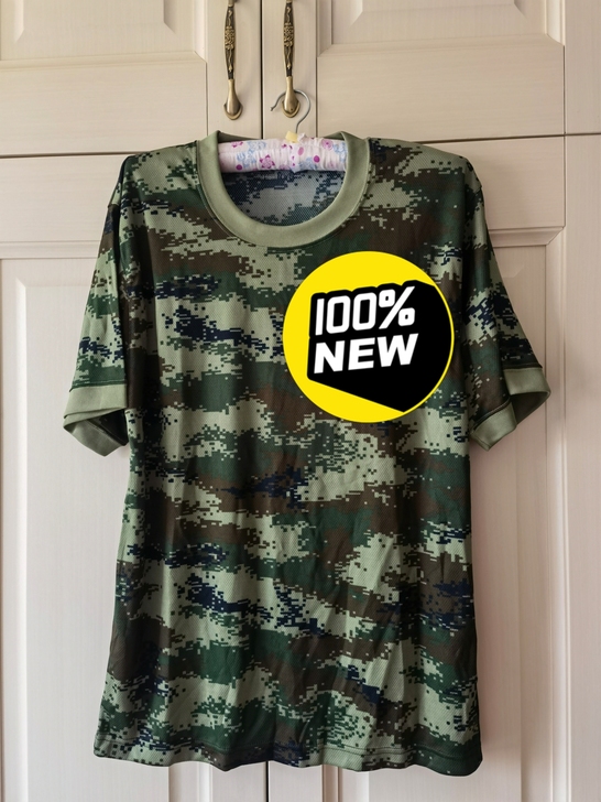 夏季迷彩体能训练服，速干面料，型号165-...