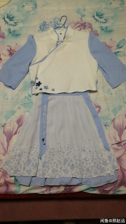 那朵花 未闻花名 改良汉服 出雪纺半身裙,...