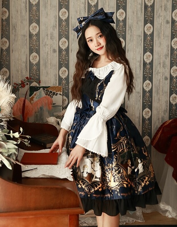 【出】魔法茶会【月桂女神 】原创洛丽塔中国...