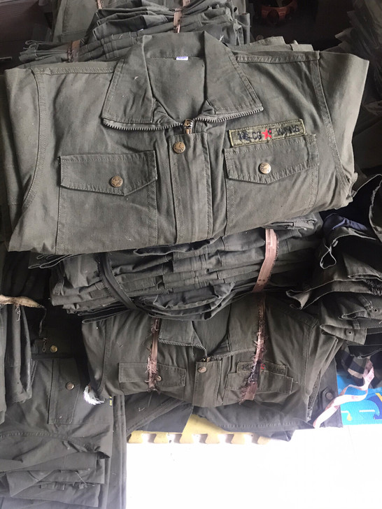 #我要当玩家#全新纯棉男士工作服套装春秋装...