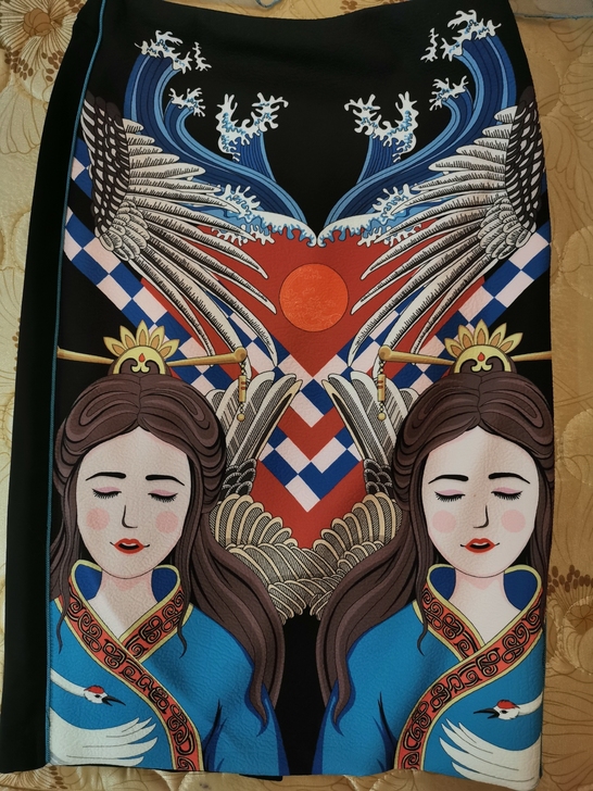 云思木想中国风半裙，动漫二次元半裙